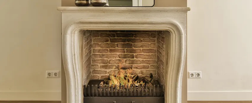 Vintage-style Fireplace Redesign in Thomasville, North Carolina