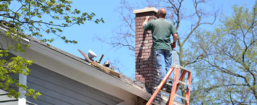 Vinyl and PVC Chimney Flashing Installation in Thomasville, NC