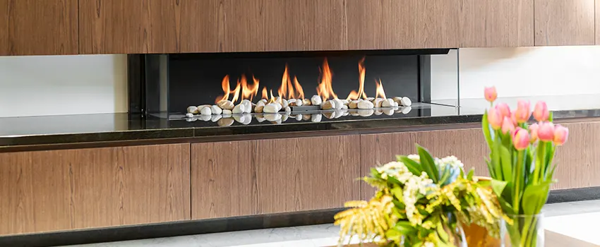 Double-height Fireplace Design Refurbishment in Thomasville, North Carolina